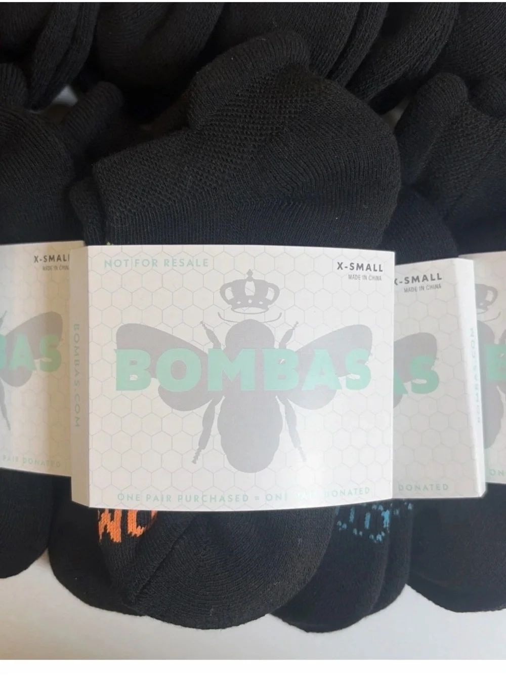 X-small Bombas ankle socks kids 25 pairs